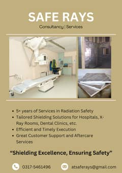 Lead Shielding for X-Ray Rooms, Control Rooms and Dental Clinics