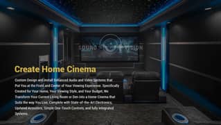 High-Performance Audio, Video, Cinema Theaters, and Automation