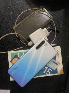 oppo F15 full box for sale or exchange