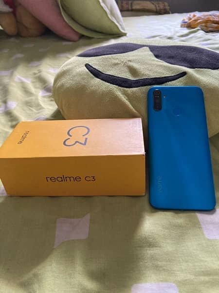 Realme C3 3/32 With Box in Excellent Condition 7