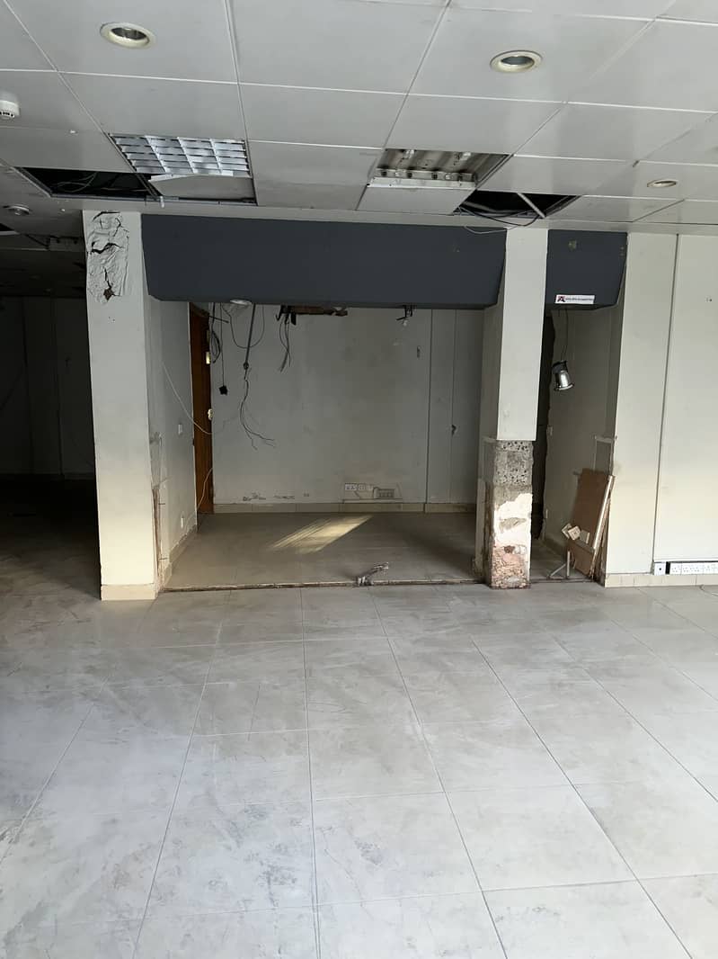 Ground Floor Complete Hall And First Floor Shop Hall For Rent On Main Jamia Masjid Road Banni Chowk 3
