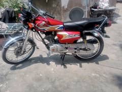 Honda cg 125 urgent sale