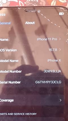 Iphone X panel Change All ok 64 gb