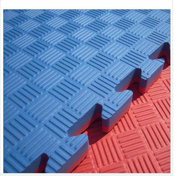 Gym Rubrr Tiles / Youga Mat / Gym Mat / Wooden Flooring / Vinyl Floori 6