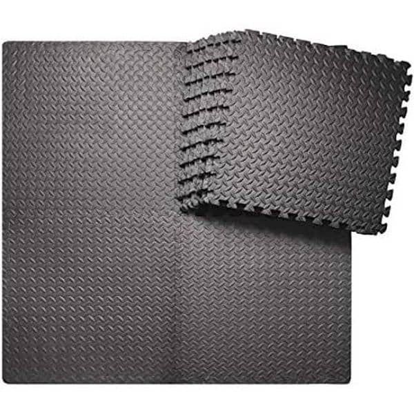 Gym Rubrr Tiles / Youga Mat / Gym Mat / Wooden Flooring / Vinyl Floori 8