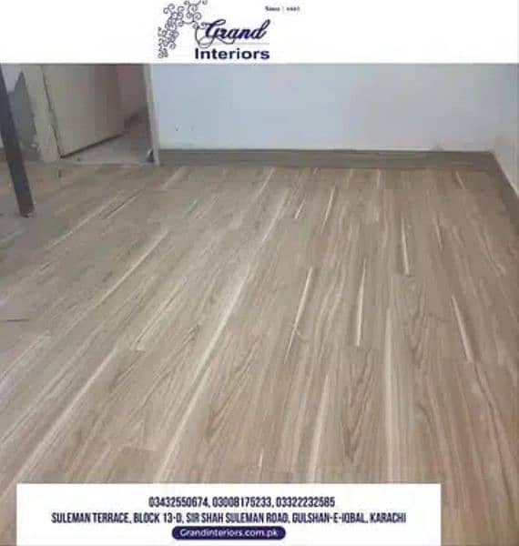 Vinyl flooring wooden flooring laminated pvc spc floor wood floors 2