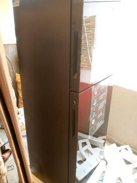 Haier Red Glass Door Inverter Model Number: HRF336IDBA 12