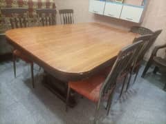 dining Table with 6 chairs