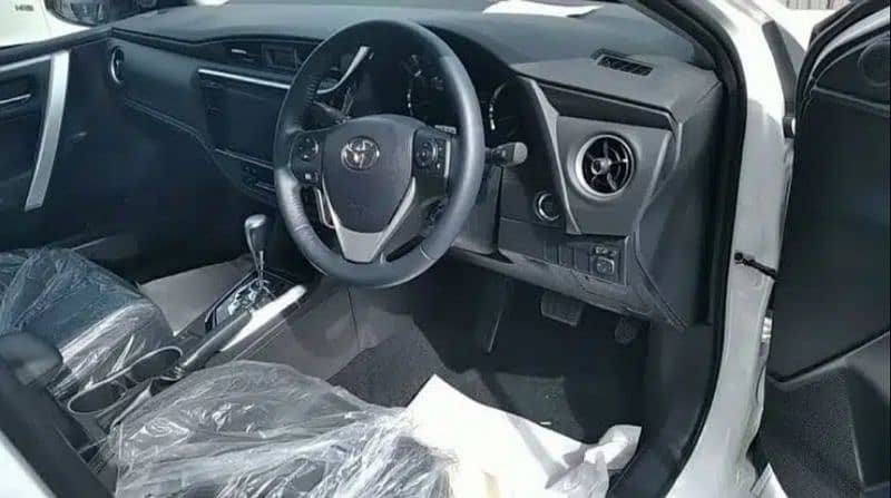 Toyota Altis Grande 2023 with Black Interior 2