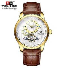 Tevise T856C Mechanical Water Proof Watch