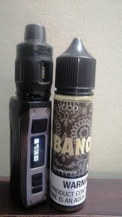 Vaporesso FORZ TX80 with ejuice.