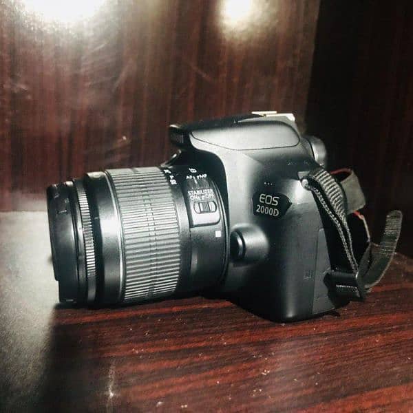 Canon 2000d professional DSLR in 10/10 condition for sale 2