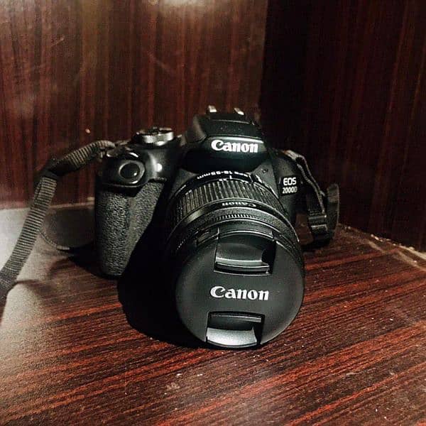 Canon 2000d professional DSLR in 10/10 condition for sale 4