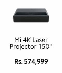 mi 4k laser projector 150 mi store 575000