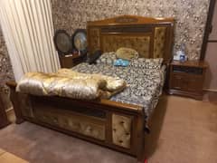 bed set | king size bed | Wardrobe | wooden bed set | bed dressining