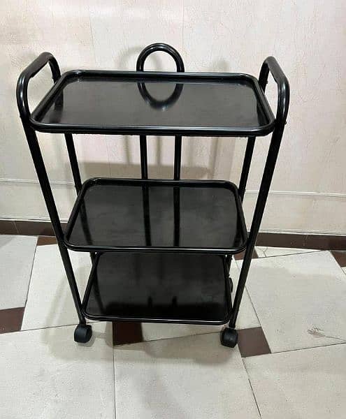 moving Trolley  3 Tray with wheels and coffe tables 6