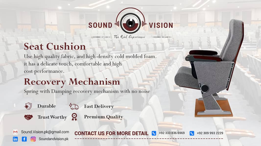 Multifunction Recliners and Auditorium Chairs 4