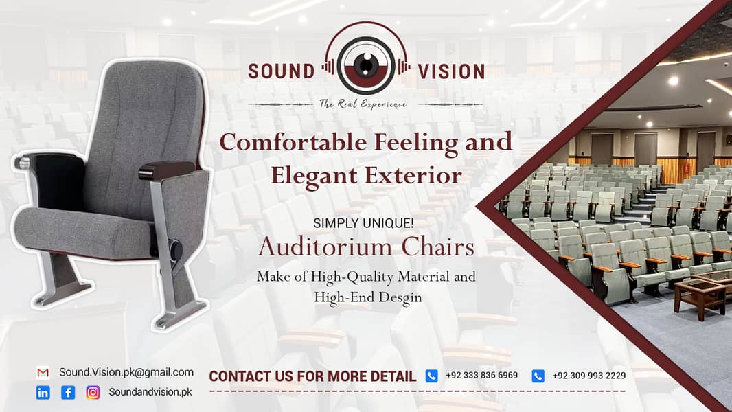 Multifunction Recliners and Auditorium Chairs 5