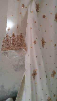 bridal white gharara dress 0