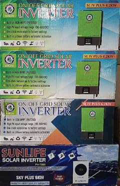 Sunlife Solar Inverter PV5500 4.2Kw Hybrid Bult In WiFi