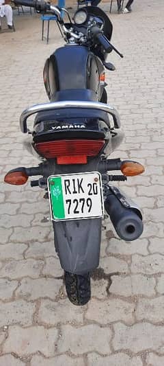 Yamaha YBR 125 2020 model Rawalpindi number