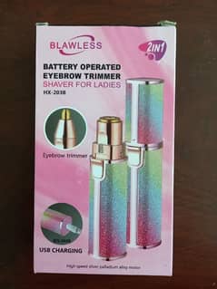 Flawless hair remover 2 in 1 rechargeable