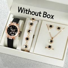 Women Watch With Bracelets