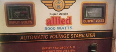 Allied 5000w stabilizer