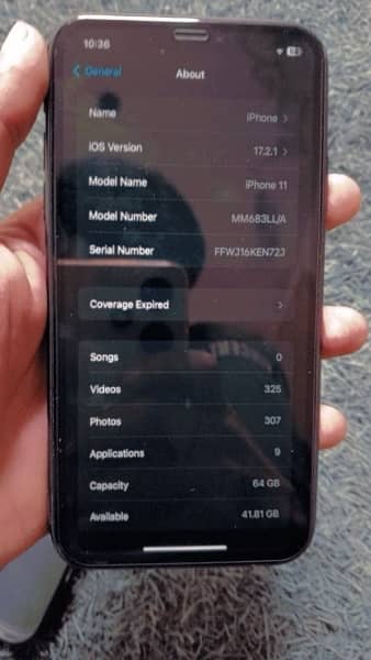 iPhone 11 64gb 10by 10 waterproof non pta 2