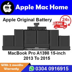 MacBook Pro/Air Original Battery A2113/A1820/A1496/A1965/A1618/A1582