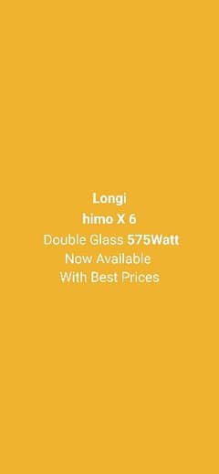 Longi Himo X6 Dubble Glass