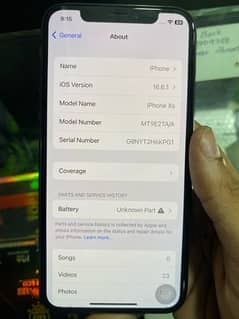 iphone xs pta approved condition 10/10 only battery change 64 stroge