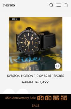 Sveston Watch Brand New