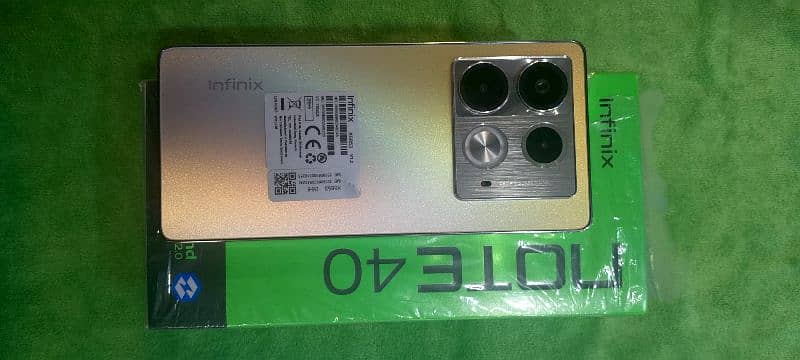 Infinix Note 40, 11 Months waranty, all box, Condition 10 by 10 9