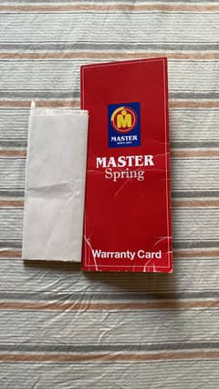 Brand new condition Master Molty king size Spring matress