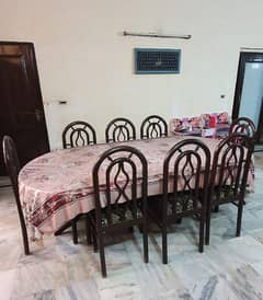 Dining Table with 8 Chairs