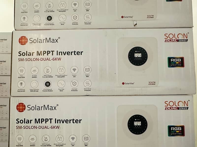 SolarMax Solon 6kw Hybrid(On-Grid, Off-Grid) PV 6000+ limited stock 1