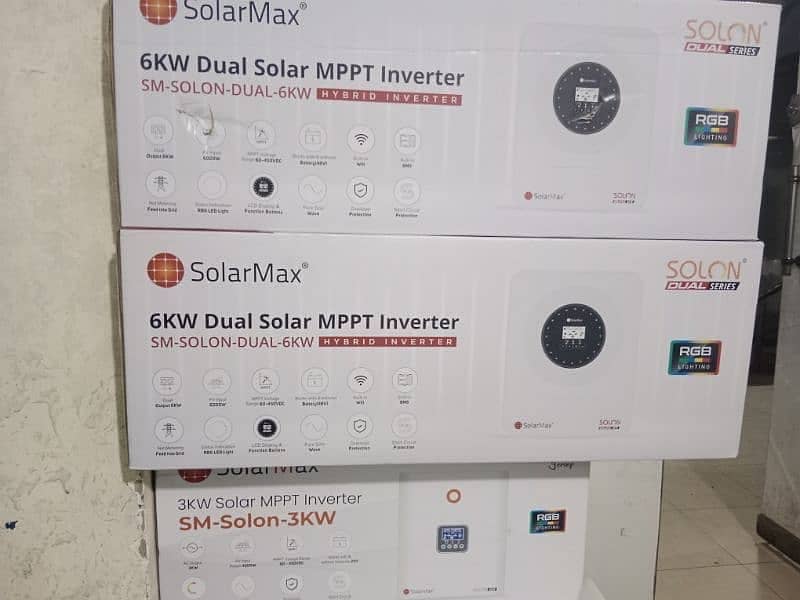 SolarMax Solon 6kw Hybrid(On-Grid, Off-Grid) PV 6000+ limited stock 6