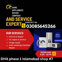 auto Washing machine repair and Fridge services