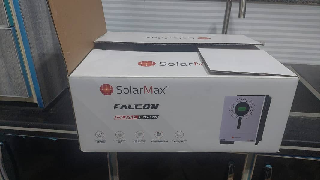 SolarMax Hybrid Inverter Falcon Ultra 6KW PV 6000 Dual Output 1