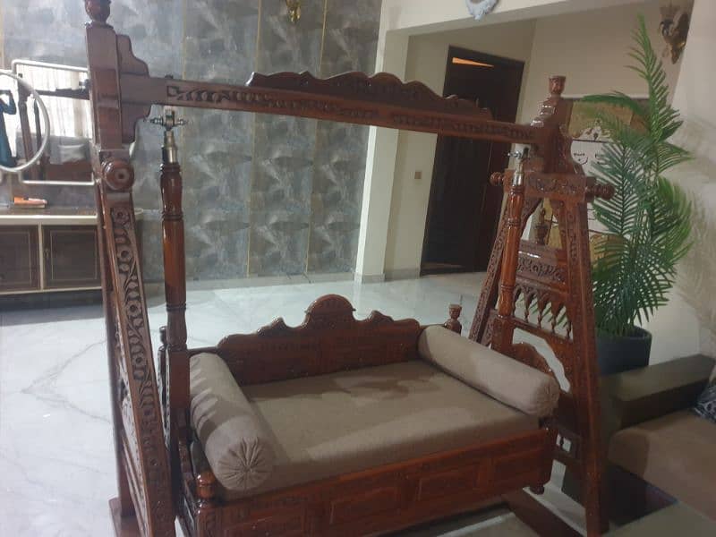 wooden jhoola for sale 2