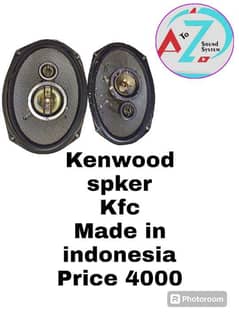 6/9 spker usd me kenwood