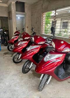 united 100cc self start scooty 2023