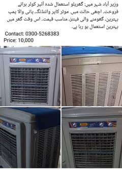 Metal Body, good condition, home used, copper wound motor fan.