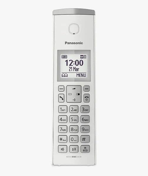 Cordless 2 Handset Panasonic landline phone with intercom phone set 5