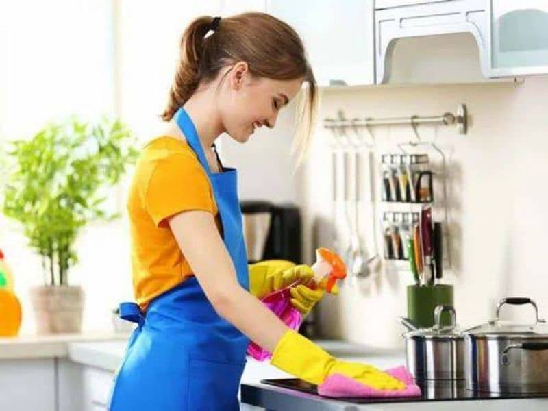 maid/babysitting/all rounder required (0334-4904187) cell or Whatspp 0