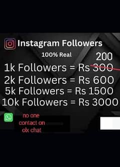 instagram followers