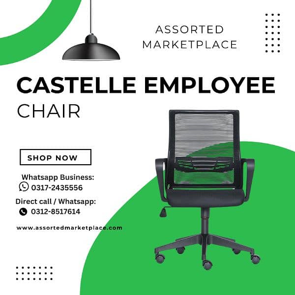 OFFICE CHAIRS - REVOLVING - STAFF CHAIR 12