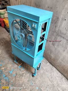 dc air cooler with power supply with stand