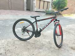 mountain bicycle 6 month use